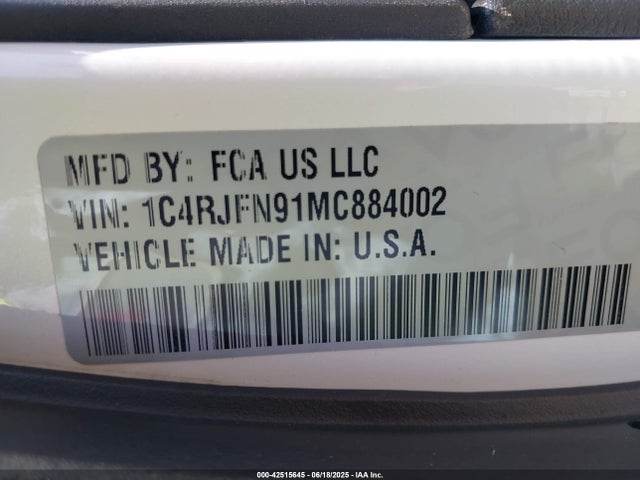 1C4RJFN91MC884002 Jeep 2021