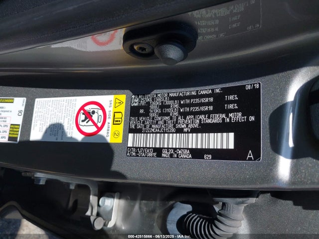 2T2ZZMCA4JC115390 Lexus 2gr-fks