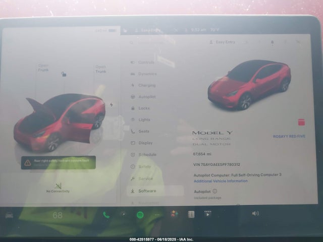 2023 TESLA MODEL Y 7SAYGAEE5PF780312 Photo 6