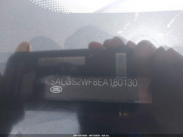 SALGS2WF8EA180130 Land Rover 2014
