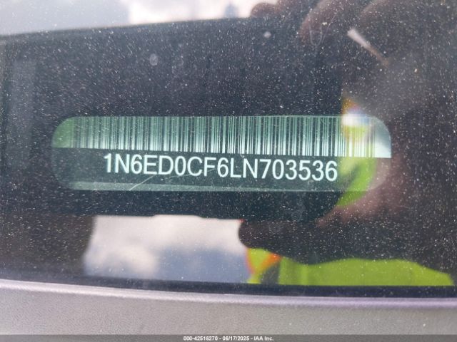 2020 NISSAN FRONTIER 1N6ED0CF6LN703536 Photo 8