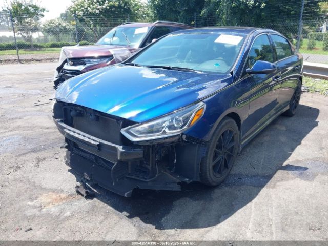 2018 HYUNDAI SONATA 5NPE34AF0JH709037 Photo 1