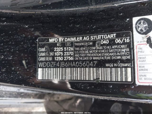 2017 MERCEDES-BENZ E 300 WDDZF4JB6HA056047 Photo 8