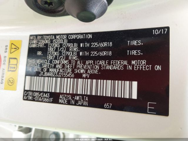 JTJBARBZ3J2155456 Lexus 8ar-fts