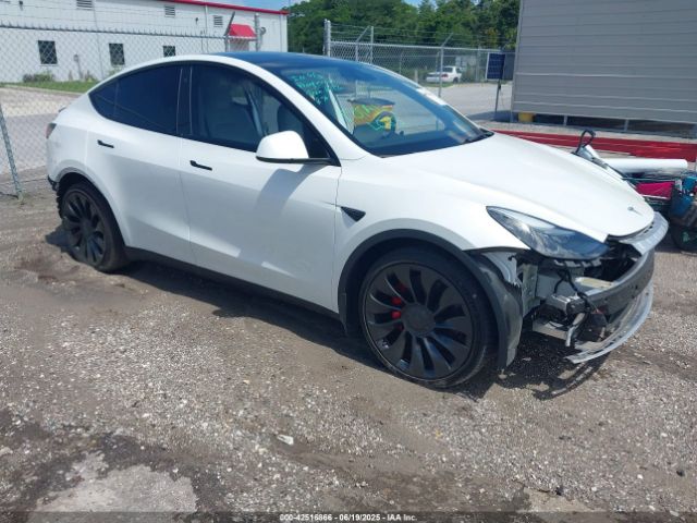 2022 TESLA MODEL Y 7SAYGDEF5NF383111