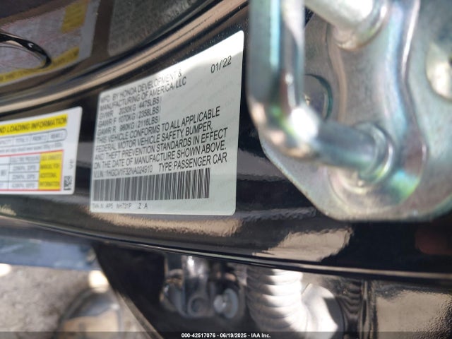1HGCV1F32NA024910 Honda l15be
