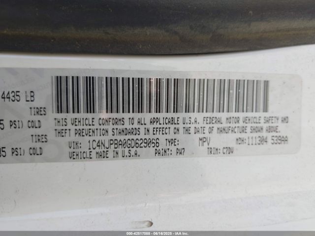 2016 JEEP PATRIOT 1C4NJPBA0GD629066 Photo 8