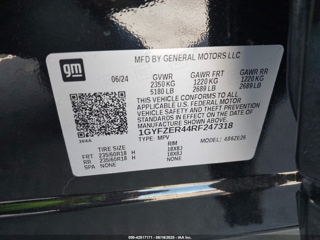 2024 CADILLAC XT4 1GYFZER44RF247318 Photo 8