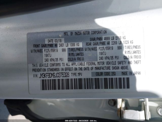 2018 MAZDA CX-5 JM3KFBDM9J0375328 Photo 8