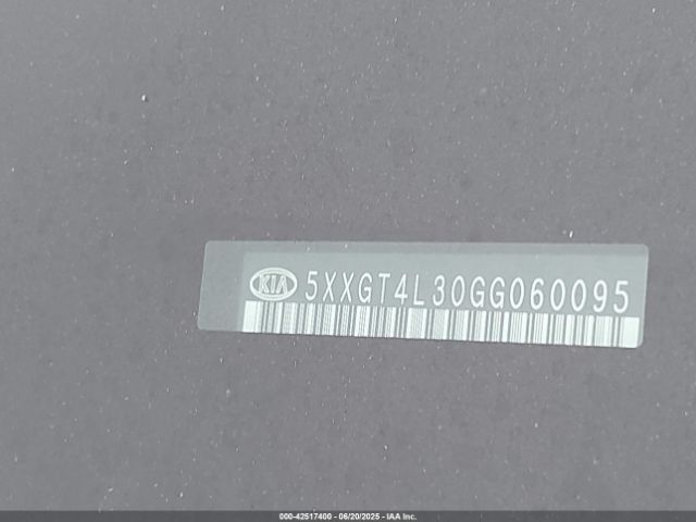 5XXGT4L30GG060095 KIA t-gdi theta ii