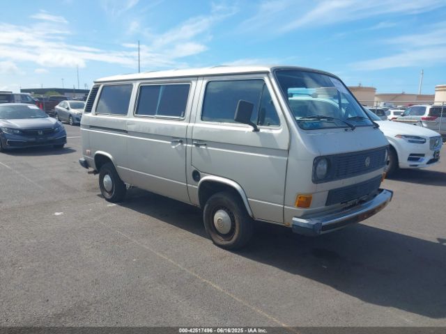 1985 VOLKSWAGEN VANAGON WV2YB0259FH086734