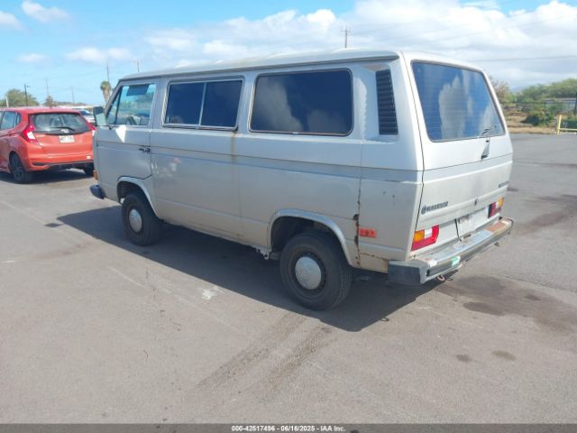 1985 VOLKSWAGEN VANAGON WV2YB0259FH086734 Photo 2