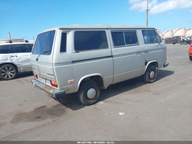 1985 VOLKSWAGEN VANAGON WV2YB0259FH086734 Photo 3