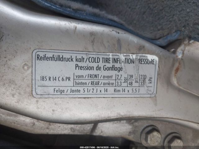 1985 VOLKSWAGEN VANAGON WV2YB0259FH086734 Photo 8