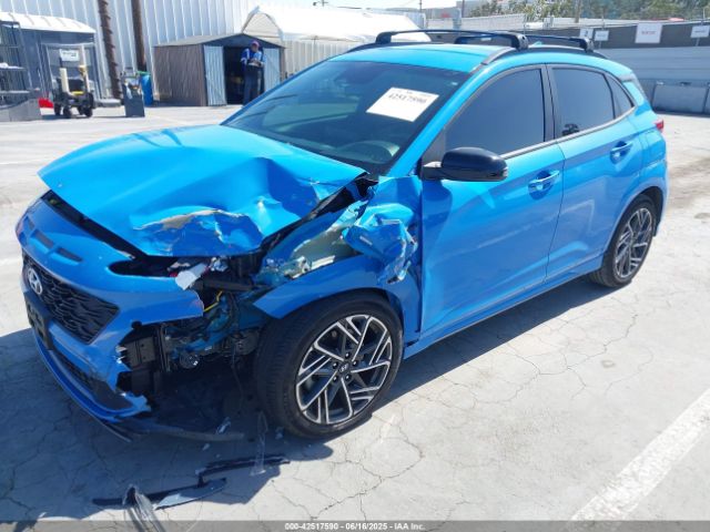 2022 HYUNDAI KONA KM8K33A33NU803150 Photo 1