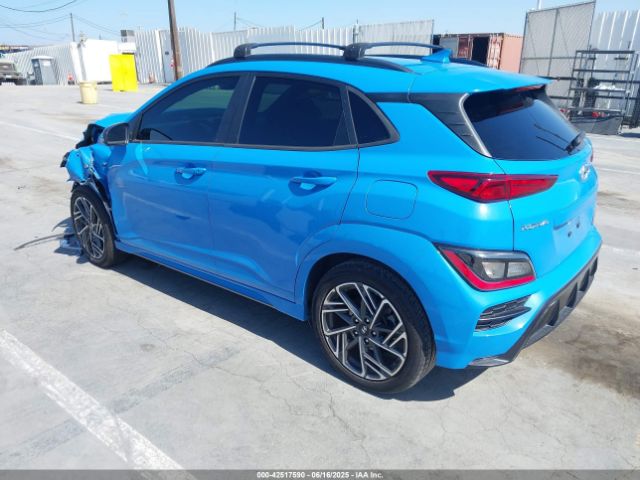 2022 HYUNDAI KONA KM8K33A33NU803150 Photo 2