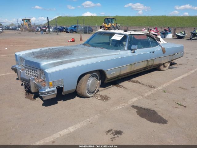 1973 CADILLAC ELDORADO 6L67S3Q430867 Photo 1