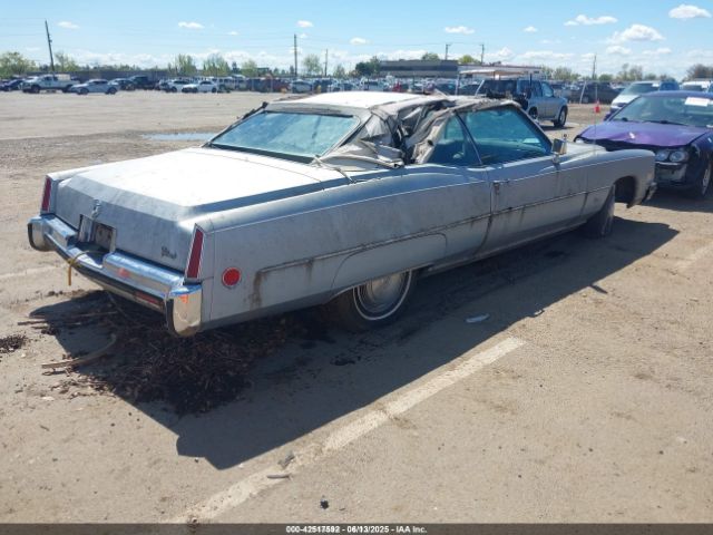 1973 CADILLAC ELDORADO 6L67S3Q430867 Photo 3