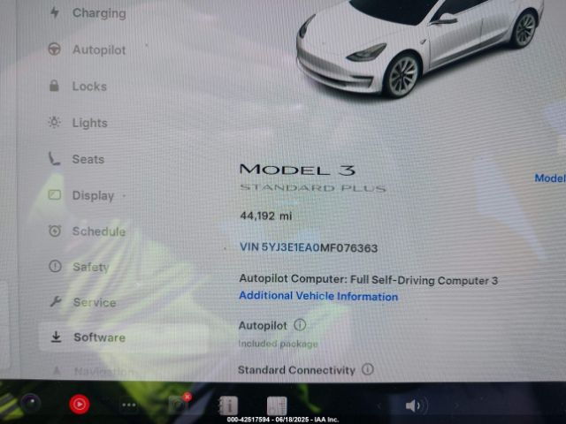 2021 TESLA MODEL 3 5YJ3E1EA0MF076363 Photo 6