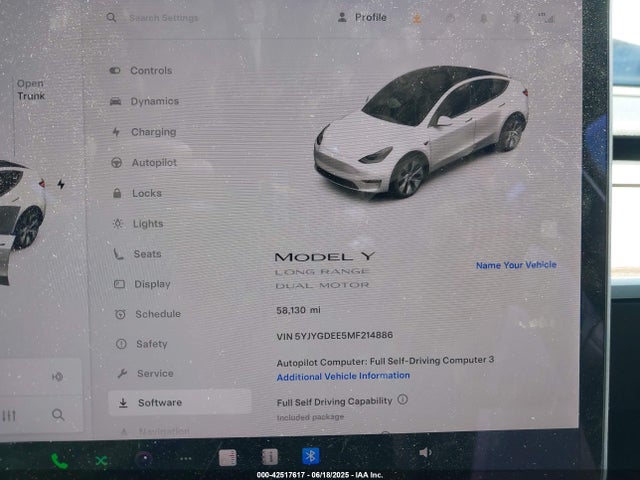 5YJYGDEE5MF214886 Tesla 2021