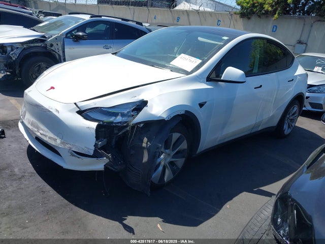 2021 TESLA MODEL Y 5YJYGDEE5MF214886 Photo 1