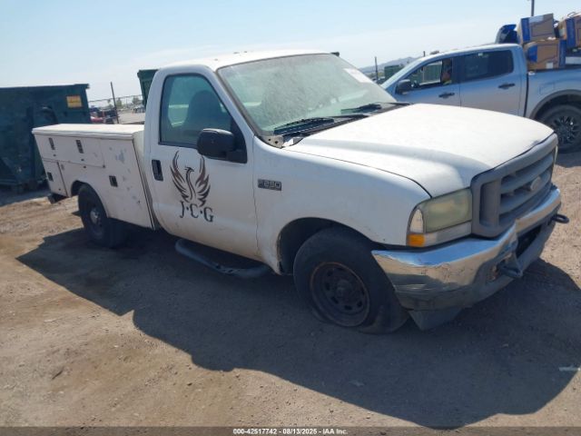 2004 FORD F-250 1FTNF20L64EC73236