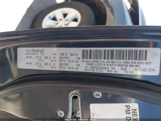 2018 RAM 1500 1C6RR7GG3JS319415 Photo 8