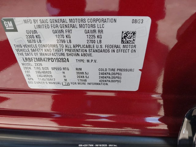 Buick lsy 2023 LRBFZMR47PD192824 Image 9