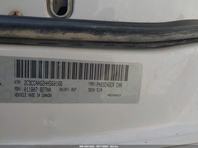 Chrysler 300 2017 2C3CCAAG2HH560166 Image 9