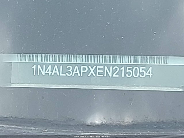 1N4AL3APXEN215054 Nissan 2014