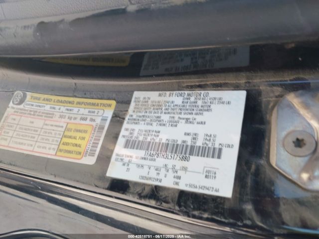 2020 FORD MUSTANG 1FA6P8TH3L5175880 Photo 8