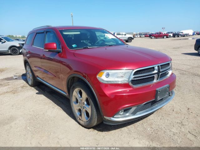 2014 DODGE DURANGO 1C4RDHDG0EC353832