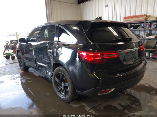 2014 ACURA MDX 5FRYD4H28EB037857 Photo 2