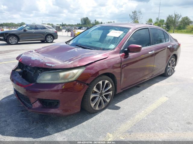1HGCR2F54EA189529 Honda Accord Sport
