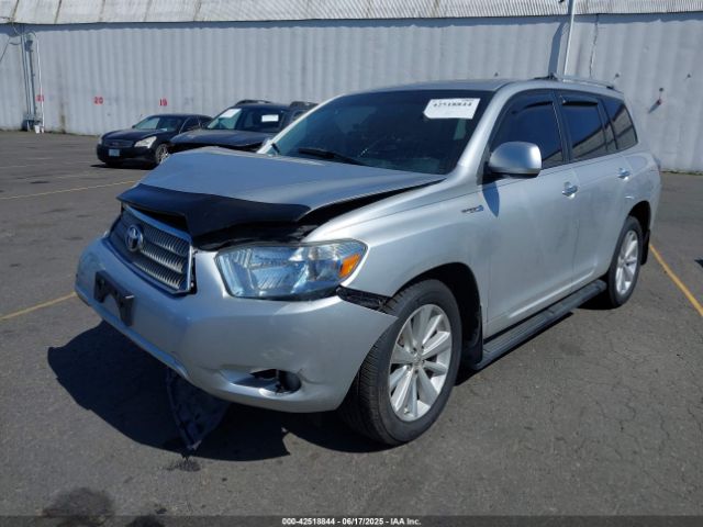 2008 TOYOTA HIGHLANDER HYBRID JTEEW44AX82011369 Photo 1