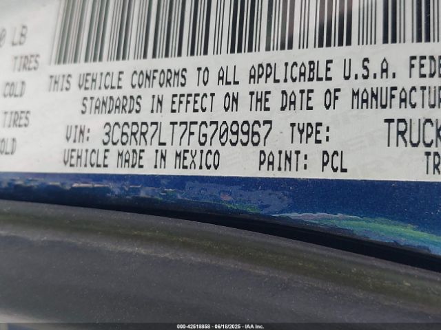 2015 RAM 1500 3C6RR7LT7FG709967 Photo 8