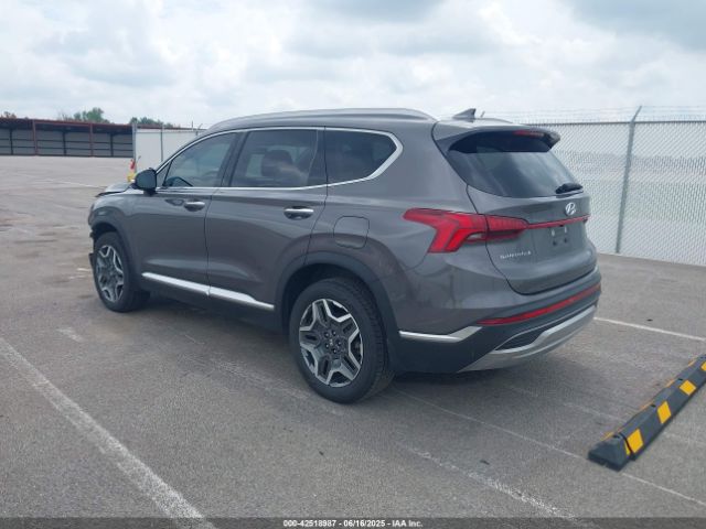 2022 HYUNDAI SANTA FE HYBRID KM8S5DA12NU046580 Photo 2