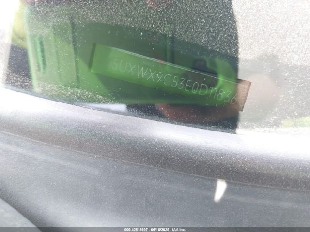 5UXWX9C53E0D11836 BMW X3