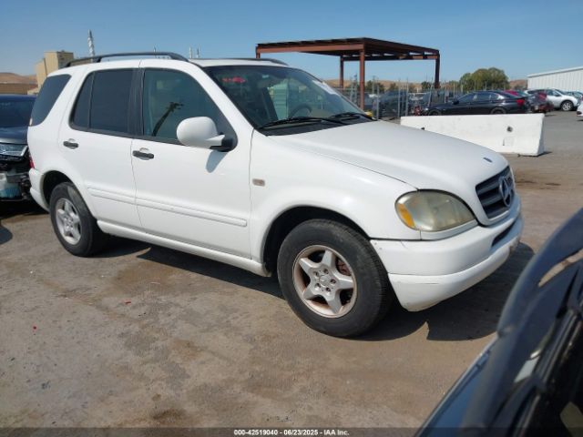 2001 MERCEDES-BENZ ML 320 4JGAB54E11A277233