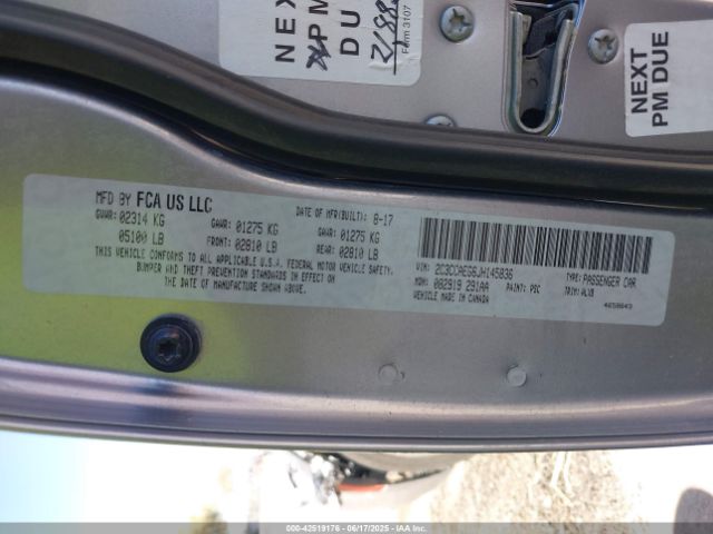 2018 CHRYSLER 300 2C3CCAEG6JH145836 Photo 8