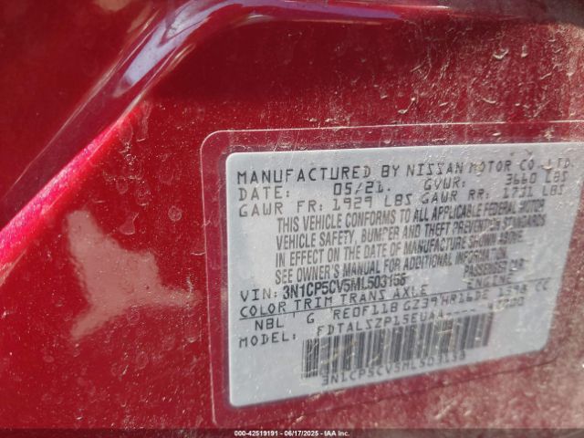 2021 NISSAN KICKS 3N1CP5CV5ML503158 Photo 8
