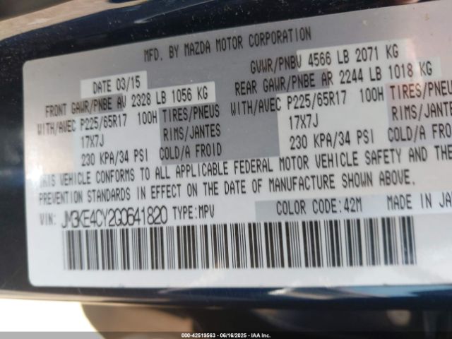 2016 MAZDA CX-5 JM3KE4CY2G0641820 Photo 8