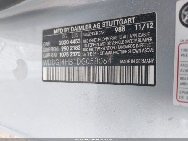 2013 MERCEDES-BENZ C 250 WDDGJ4HB1DG058064 Photo 8
