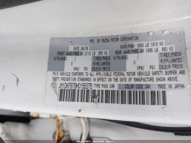 2017 MAZDA CX-3 JM1DKFB79H0155375 Photo 8