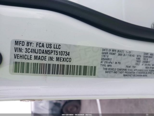 2023 JEEP COMPASS 3C4NJDAN5PT510734 Photo 8