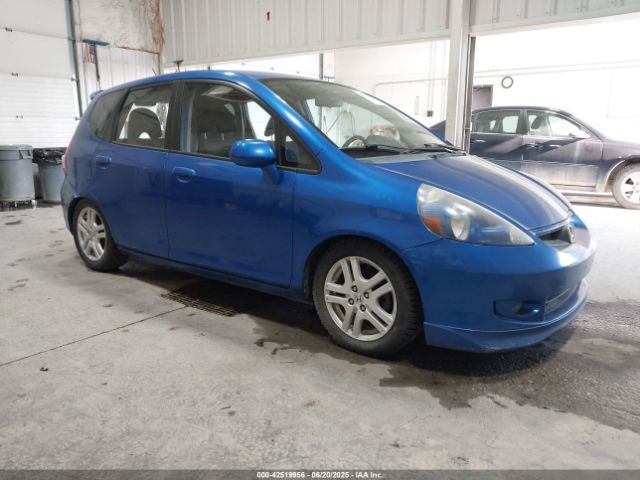 Продажа на аукционе авто 2007 Honda Fit Sport, vin: JHMGD37637S009481, номер лота: 42519956