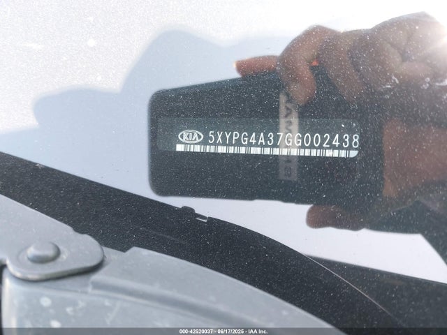 5XYPG4A37GG002438 KIA dohc gdi theta ii