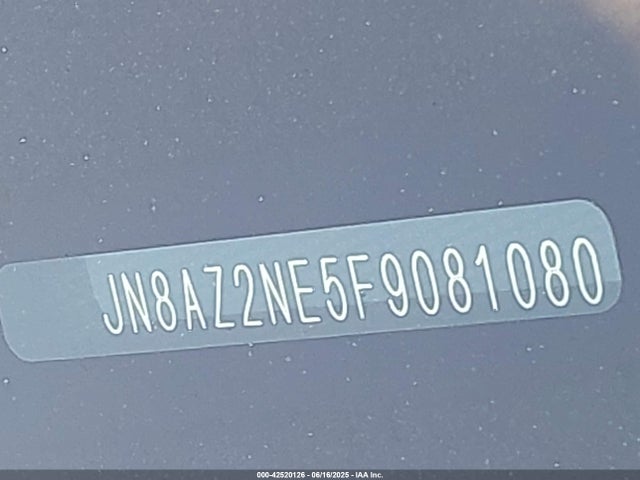 JN8AZ2NE5F9081080 Infiniti 2015