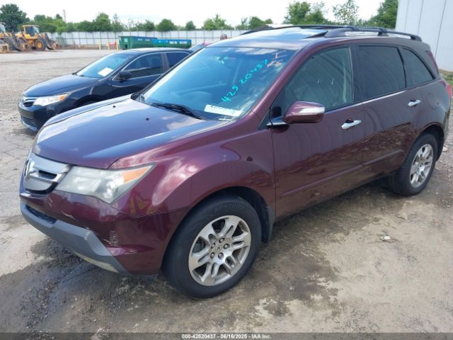 2008 ACURA MDX 2HNYD284X8H528334 Photo 1