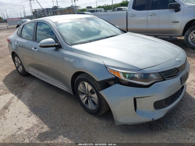 2017 KIA OPTIMA HYBRID KNAGT4LE6H5009057